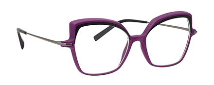 Optique impression 3D haute résolution vm l atelier créateur monture femme violette