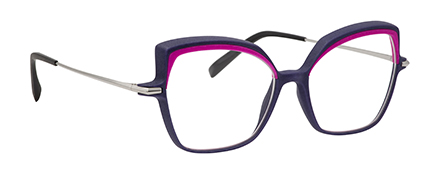 Optique impression 3D haute résolution vm l atelier créateur monture femme fuchsia