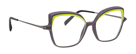 Optique impression 3D haute résolution vm l atelier créateur monture femme vert anis